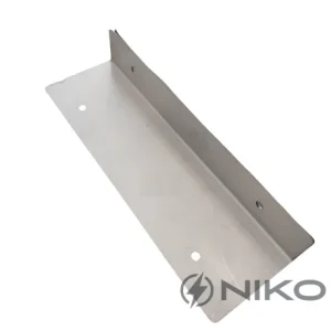 Stainless steel corner wrapping (for aluminum containers)