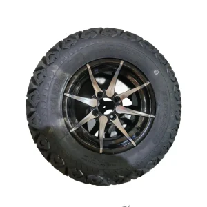 23*10.5-12 tires with aluminum wheels