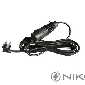 Cart charger charging cable 5m(Euro black)