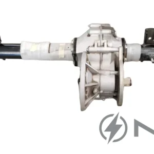 Disc brake rear axle (with electromagnetic brake and without brake disc)