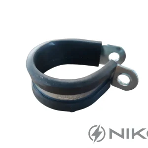 Rubber tube clip